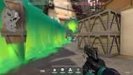 This is how the Poison Cloud and the Toxic Screen placement should look after they've been deployed. (Screenshot by Sportskeeda)